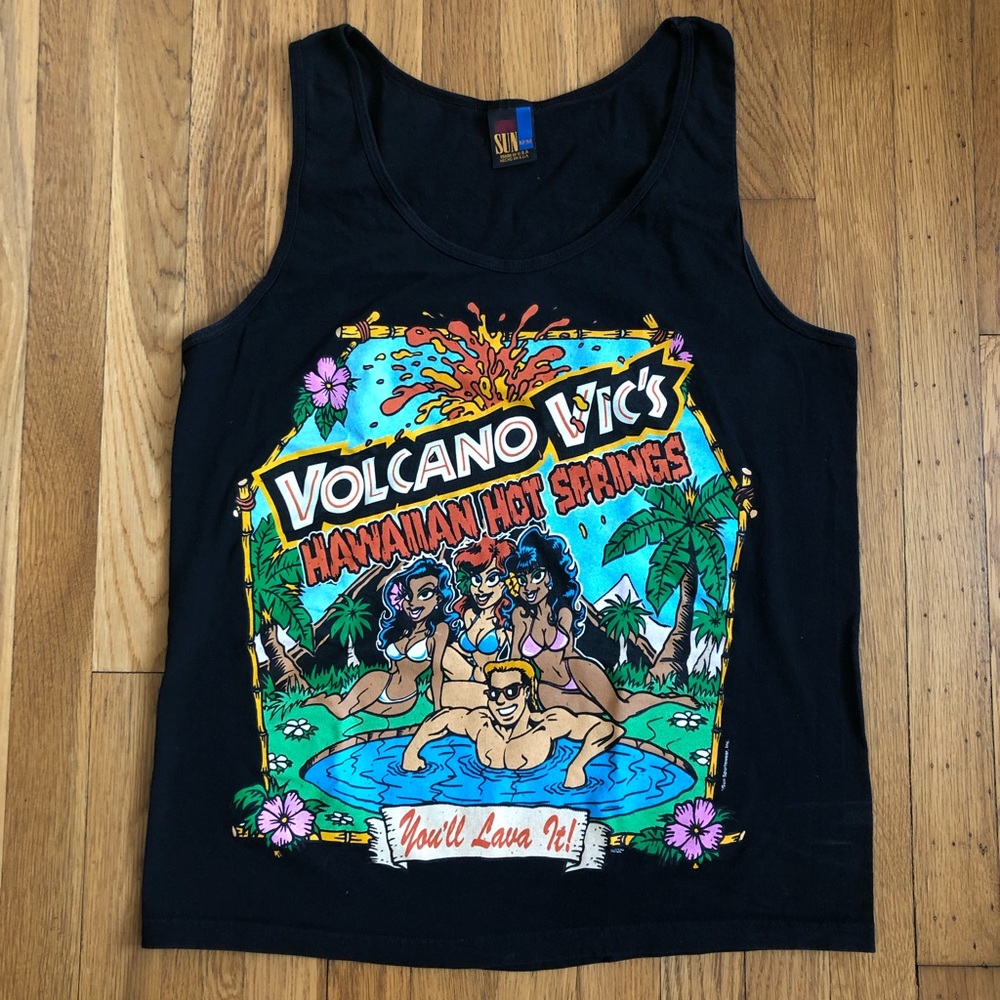 Vintage 90s Hawaiian Tank Top - Like New